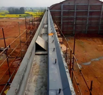 拱形屋頂節點用6mm厚鋼托板說明