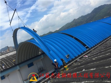 杰達(dá)拱形波紋鋼屋蓋新型節(jié)能