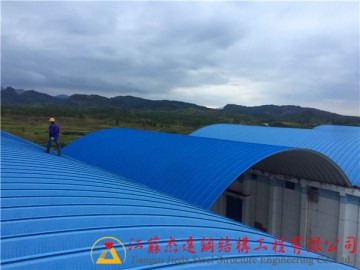 江西贛州寧都縣倉(cāng)間罩棚項(xiàng)目
