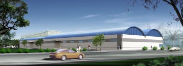 拱形屋頂設(shè)計(jì)示意圖